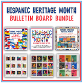 Hispanic American Heritage Month Bulletin Board Bundle | H