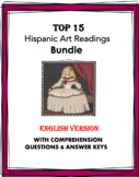 Hispanic Art Reading Bundle: TOP 15 Readings @45% off! (EN
