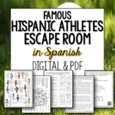 Hispanic Athletes Escape Room in Spanish