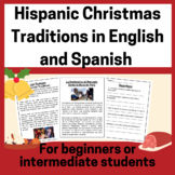Hispanic Christmas Traditions in English & Spanish Reading