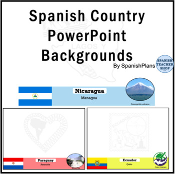 Preview of Hispanic Countries Powerpoint Backgrounds