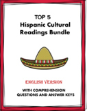 Hispanic Culture Bundle: TOP 5 Readings at 30% off! (Engli