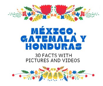 Preview of Hispanic Culture 30 Day Facts About Mexico Guatemala Honduras Bell Ringers Video