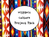 Hispanic Culture Project Pack for Spanish Class- Fun, Fun, Fun!