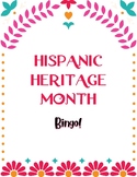 Hispanic Heritage Bingo-Loteria Game, Fun Activities for Kids