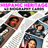 Hispanic Heritage Biography Cards (Daily Routine)
