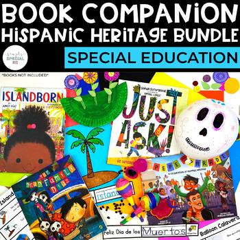 Preview of Hispanic Heritage Book Companions Bundle | Special Education