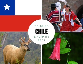 Preview of Hispanic Heritage: CHILE - Bilingual Coloring and Activity Book