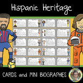 Hispanic Heritage Cards and Mini Biographies
