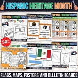 Hispanic Heritage Celebration Bundle: Flags, Maps, Posters