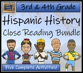 Hispanic Heritage Close Reading Comprehension Activity Bun