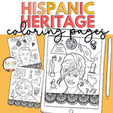 Hispanic Heritage Coloring Pages | Bulletin Board, Decorat