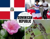 Hispanic Heritage: DOMINICAN REPUBLIC - Coloring and Activ