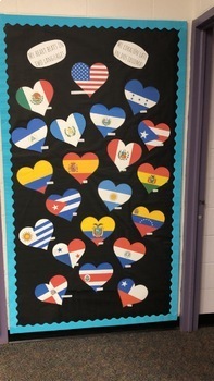 Preview of Hispanic Heritage Hearts