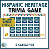 Hispanic Heritage Interactive Trivia Game Show Powerpoint 