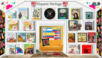 Preview of Hispanic Heritage Library~ Read-Aloud, Resources & Activities