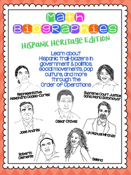 Preview of Hispanic Heritage Math Biographies