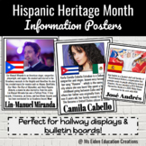 Hispanic Heritage Month - 20 Information Posters for Wall 