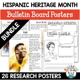 Hispanic Heritage Month Activities Bundle: Research & Bull
