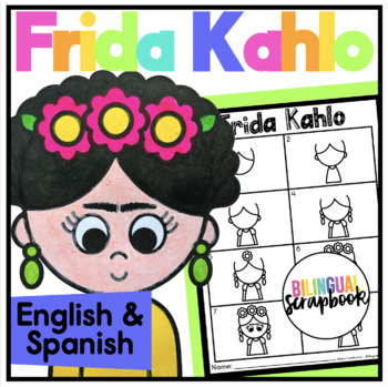 Preview of Hispanic Heritage Month Activities Frida Kahlo Craft Mes de la Herencia Hispana