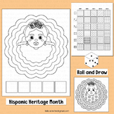 Hispanic Heritage Month Activities Math Craft Roll and Dra