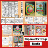 Hispanic Heritage Month Activities Poster Coloring Hat Win