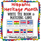Hispanic Heritage Month Activities - Write the Room & Memory Game