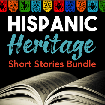 Preview of Hispanic Heritage Month Activity — ELA Bundle of Short Stories Hispanic Authors