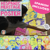Hispanic Heritage Month Activity | Famous Faces® Collaboration Poster w/ Latinx
