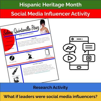 Preview of Hispanic Heritage Month Activity Middle Grades