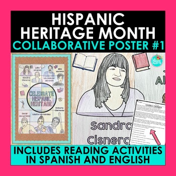Hispanic Heritage Month Activity | Spanish Collaborative Poster with ...