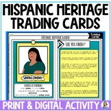 Hispanic Heritage Month Activity - Trading Cards - Biograp