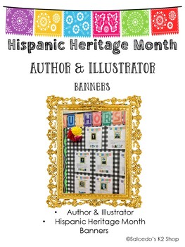 Preview of Hispanic Heritage Month Authors & Illustrators Banner