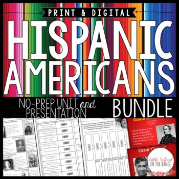 Preview of Hispanic Heritage Month BUNDLE | Print and Digital