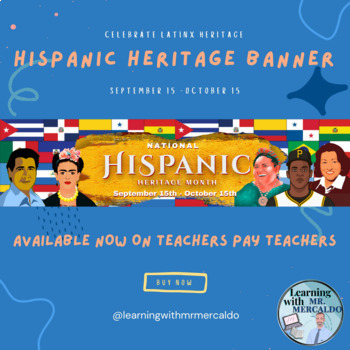 Preview of Hispanic Heritage Month Banner