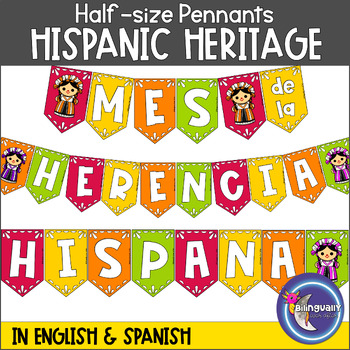 Preview of Hispanic Heritage Month Banner in English and Spanish