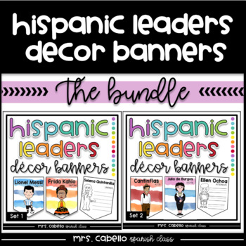 Preview of Hispanic Heritage Month Banners Bundle