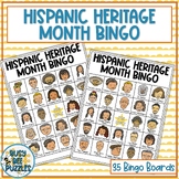 Hispanic Heritage Month Bingo Game - Latinx Heritage Month