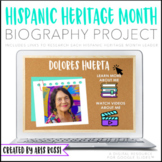 Hispanic Heritage Month Biography Project | Google Slides™ 