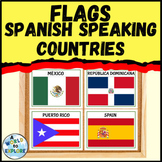 Hispanic Heritage Month Bulletin Board FLAGS of SPANISH Countries