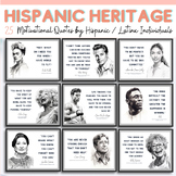 Hispanic Heritage Month Bulletin Board Posters Motivationa