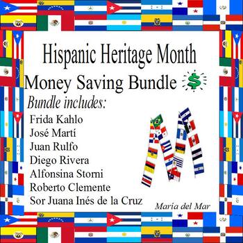 Preview of Hispanic Heritage Month Bundle