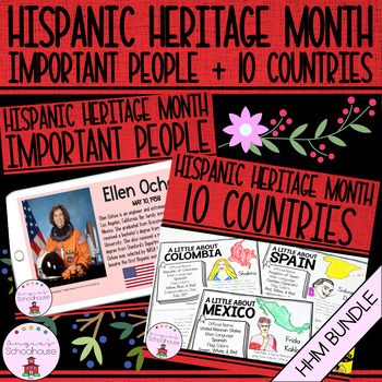 Preview of Hispanic Heritage Month Bundle