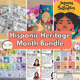 Hispanic Heritage Month Bundle | Decor, Coloring Pages, Ac