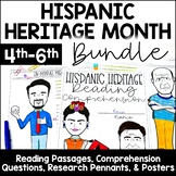 Hispanic Heritage Month Bundle | Reading Comprehension Pas