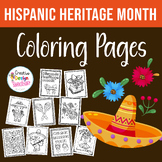 Hispanic Heritage Month Cinco de Mayo Coloring Pages | Oct