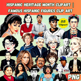 Hispanic Heritage Month Clipart | Famous Hispanic figures 