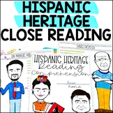 Hispanic Heritage Month Close Reading Passages | Reading C