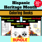 Hispanic Heritage Month Coloring Pages  Bundle | September
