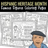 Hispanic Heritage Month Coloring Pages | Famous Hispanic F
